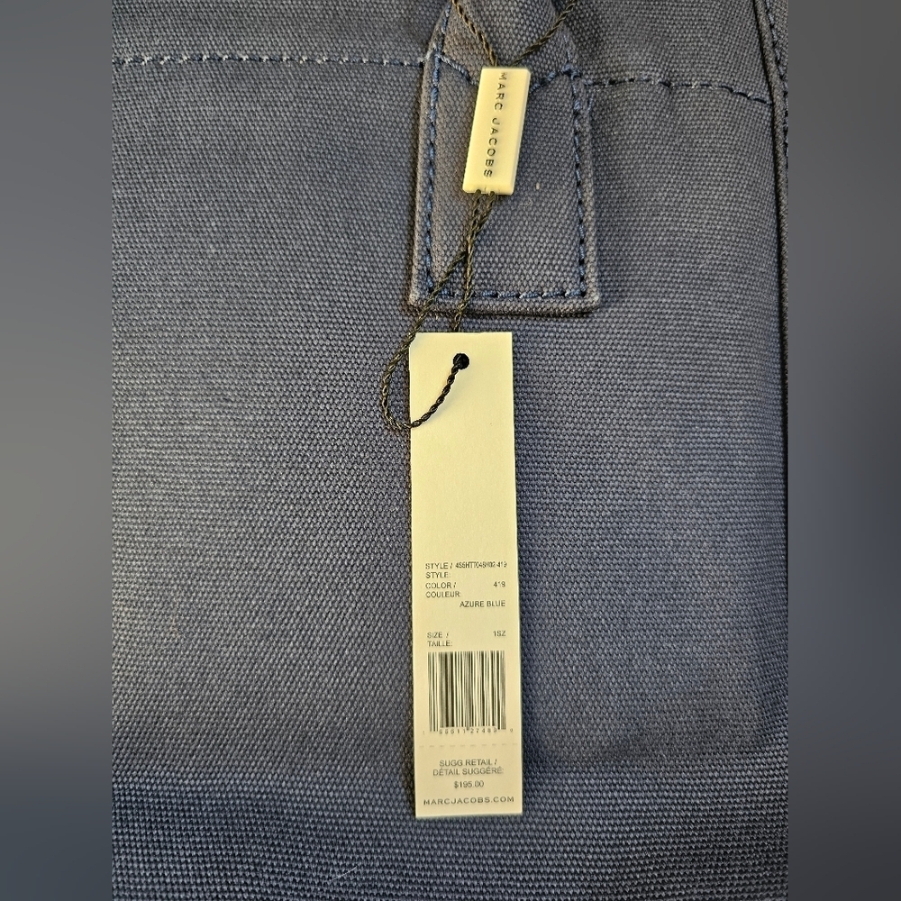 Marc Jacobs Standard Supply Crossbody Tote In Azure Blue, New With Tags - Picture 8 of 8